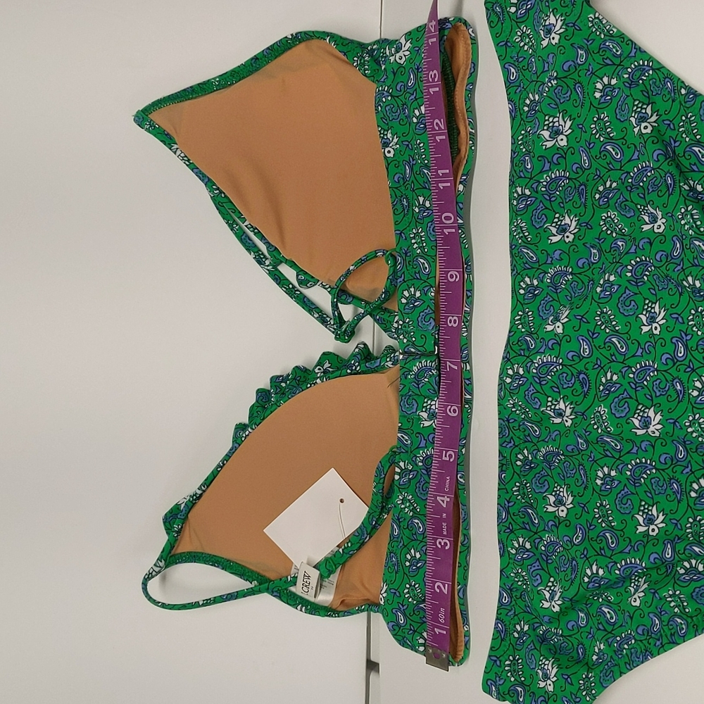 J. Crew Women's Paisley Print Bikini - Picture 7 of 9
